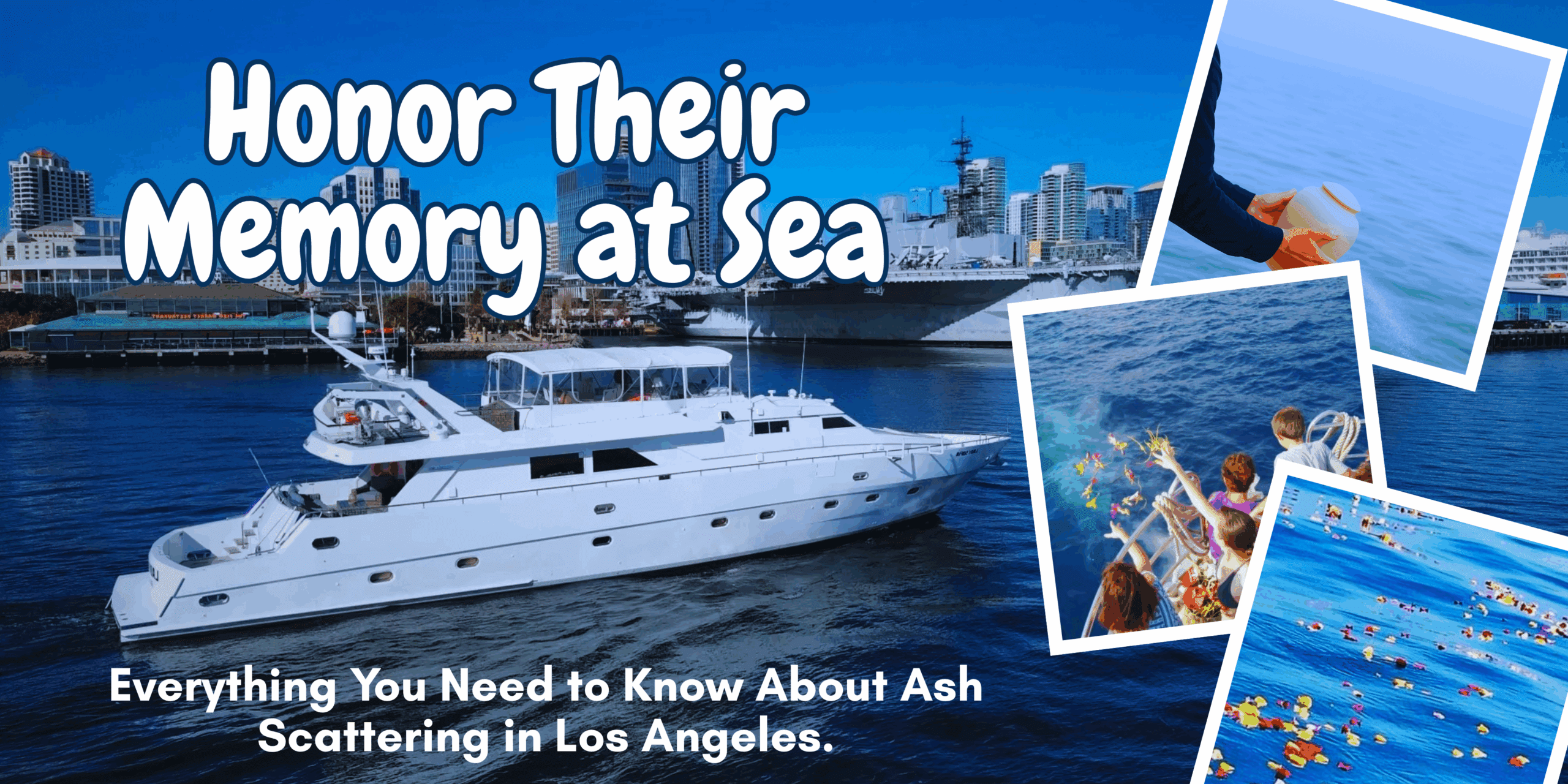 Ash scattering in Los Angeles