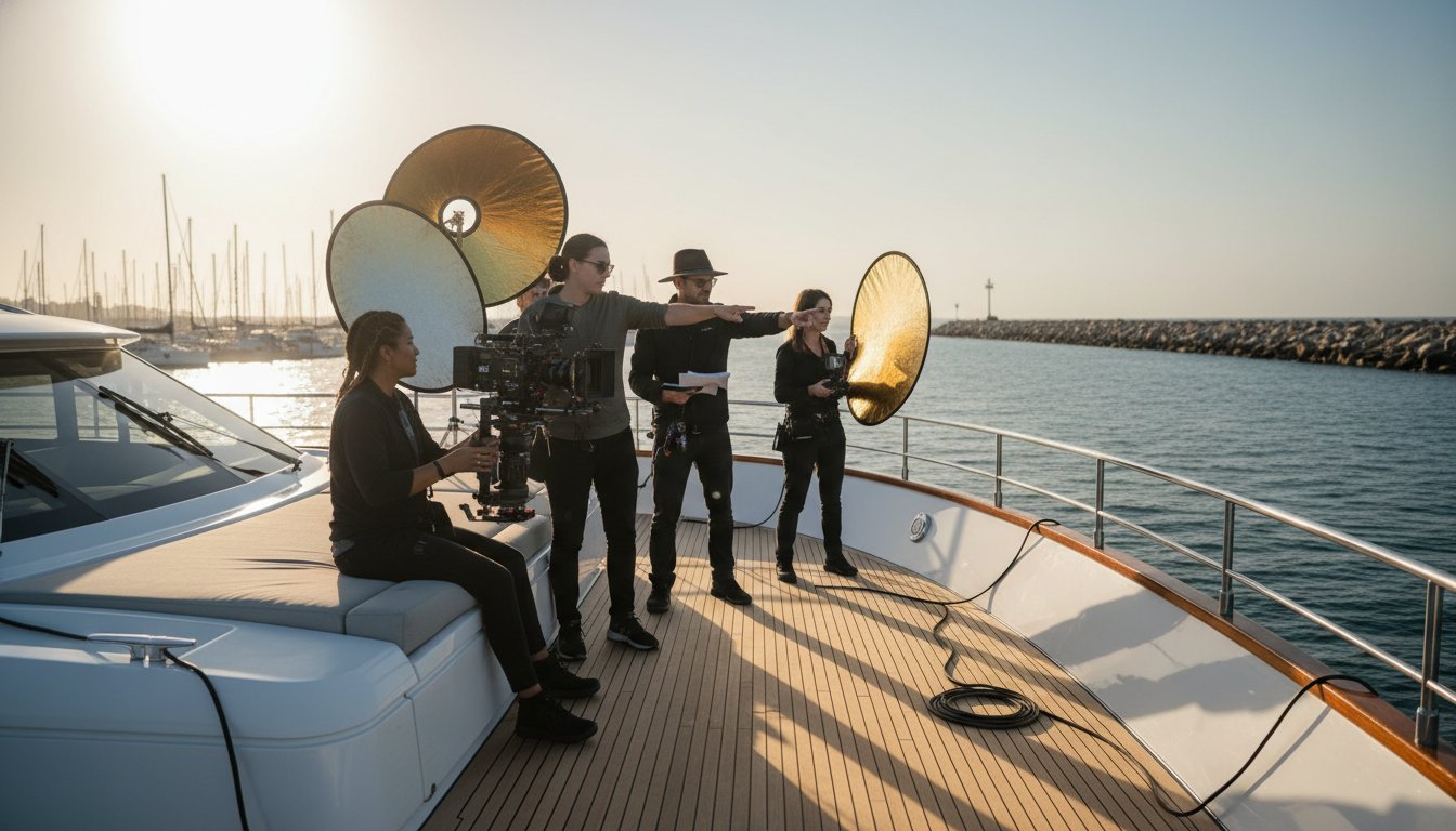 Boat Rental for Film Shoot in Los Angeles: The Ultimate Production Guide