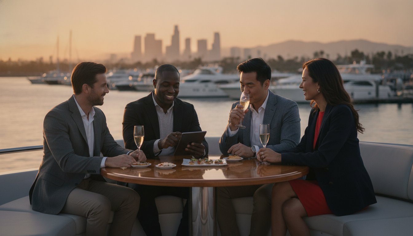 Corporate Yacht Charter Marina del Rey: Elevate Your Next VIP Event